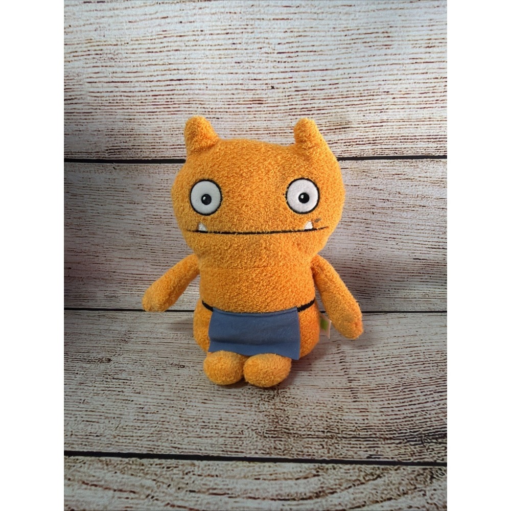 Hasbro Uglydolls Wage 8" Orange Plush Stuffed Animal Weighted Bottom Toy Used